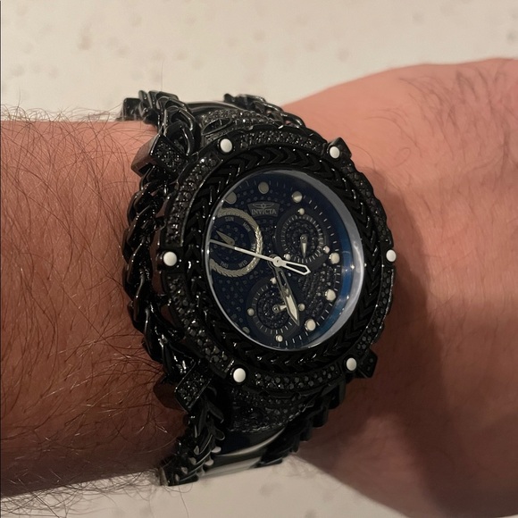 Invicta Gladiator 1.66 Carat Diamond Watch - 43.2mm, Black (41424)